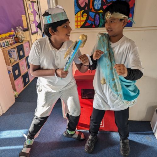 Year 6 Greek Day